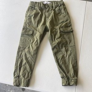 Zara kids cargo joggers